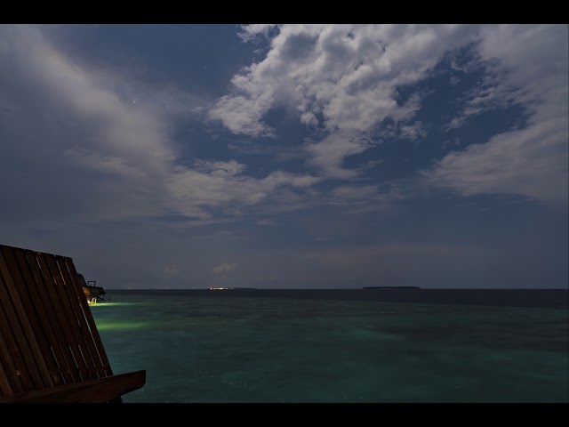 St. Regis Maldives Night Timelapse (8k)