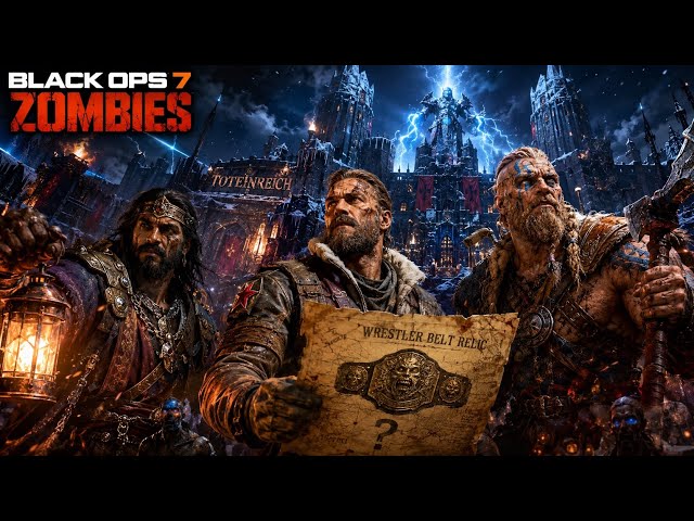 Totenrich Wrestling Belt Relic Hunt- Call Of Duty Blackops 7 Zombies