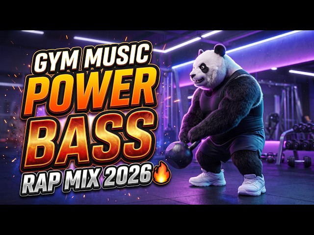 🐼 POWER BASS GYM WORKOUT 2026 🔥 | Panda Gym Motivation 💪 | High Energy Workout Music