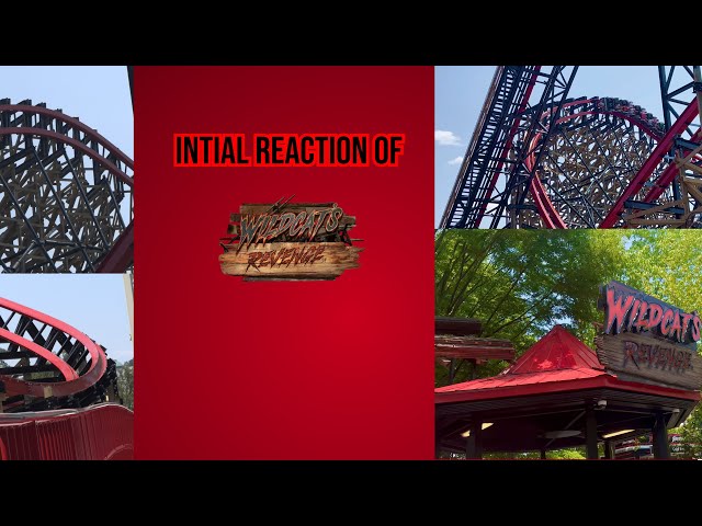 My Initial Thoughts Of Wildcats Revenge - Hershey Park Vlog 2023 4K Ultra HD