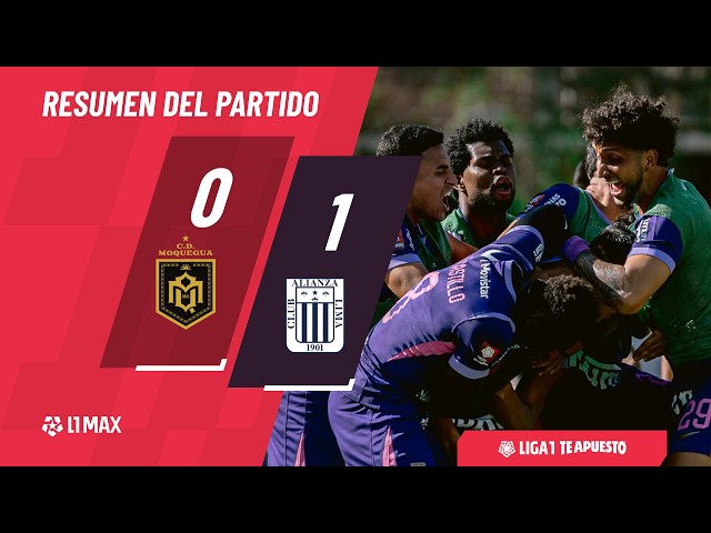 Moquegua 0-1 Alianza Lima: resumen EXTENDIDO del partido | Fecha 13 | #Liga1TeApuesto2026