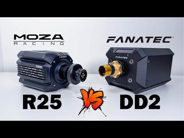 Moza R25 Ultra vs Fanatec DD2 | BEST Racing Wheel!