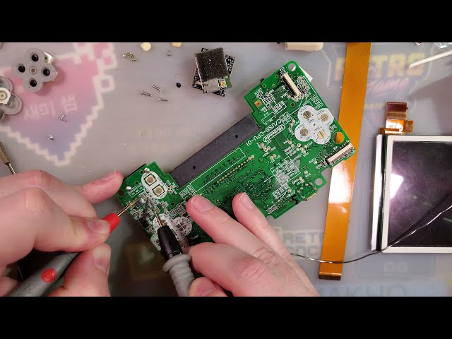 DS Lite TV Out Mod -- Rhotronix