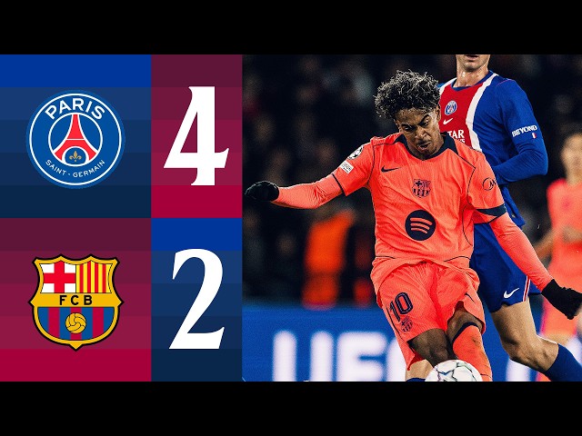 HIGHLIGHTS | PSG 4 vs 2 FC BARCELONA | UEFA CHAMPIONS LEAGUE 26/27 🔵🔴