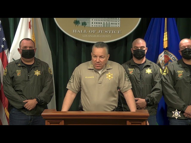 LASD Operation Safe Streets Bureau Announce Arrest in Brutal Gang-Related Attempted Murder of Two Yo