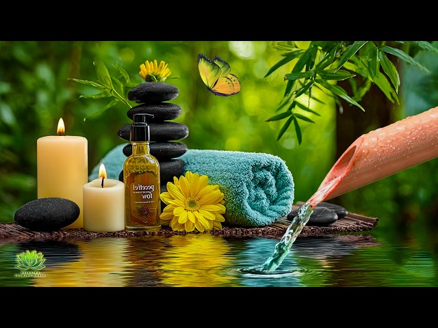 Deep Sleep Relaxing Music🌿 Flowing Water Sounds & Peaceful Spa Ambience for Relaxation