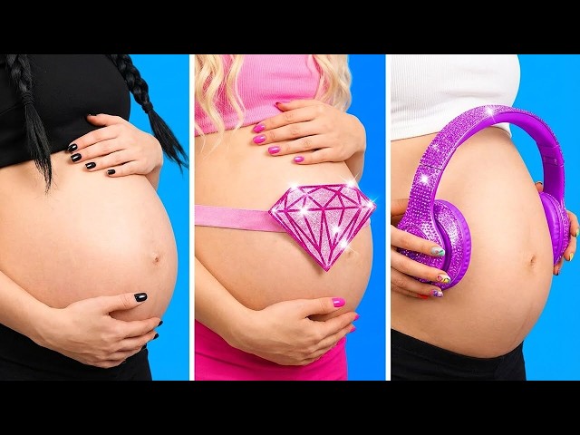 Rich vs Poor vs Giga Rich Pregnant! *Hilarious Moments*