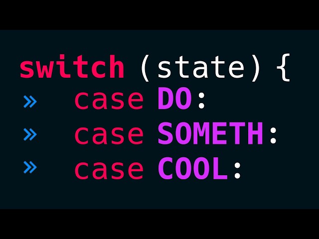 State Machines are Easy, Actually