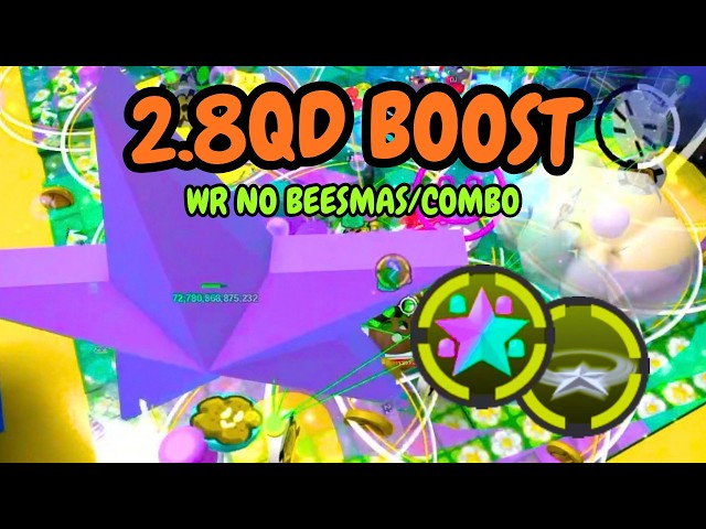 2.8QD White Hive Boost WORLD RECORD | No Beesmas/Coconut Combo