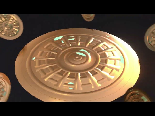 Bronze Mirror · Korean Pattern VJ Loop 4K | Spektrem - Shine [NCS]