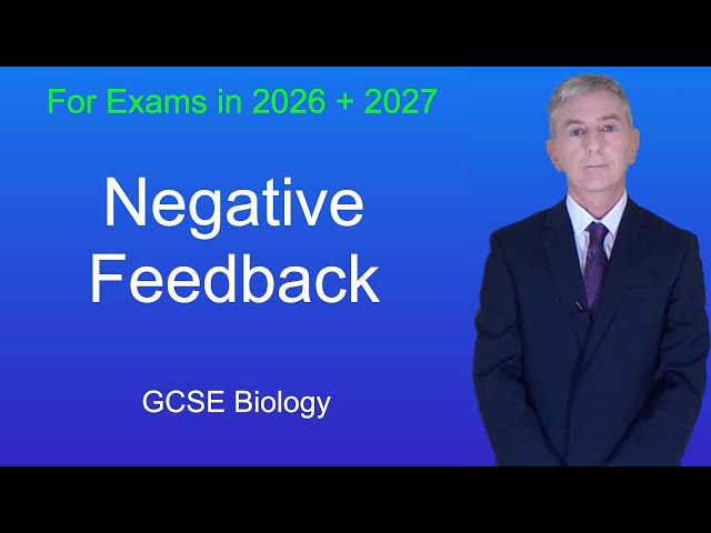 GCSE Biology Revision "Negative Feedback"