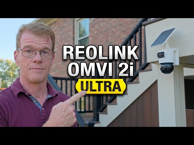 NEW Reolink OMVI 2i Ultra 4K + 3K Dual Lens PT & Bullet Wireless Camera