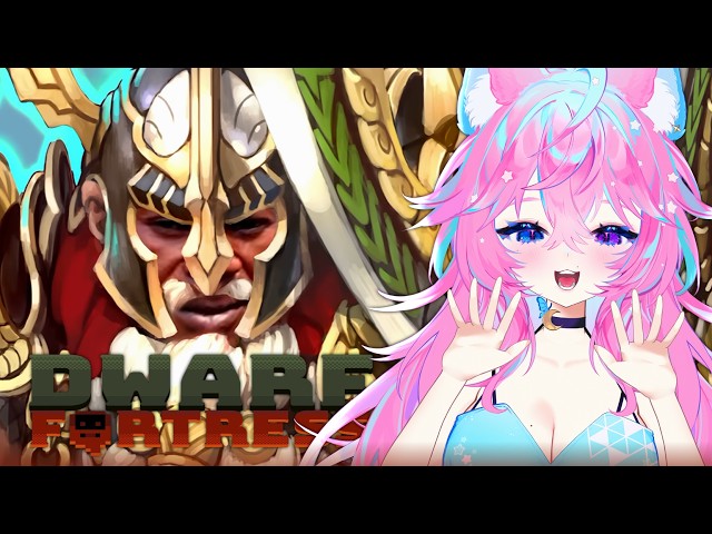 ━☆NEKO REACTS━☆ WE YEARN FOR THE MINES ⚒️ | DWARF FORTRESS IS INSANE!!