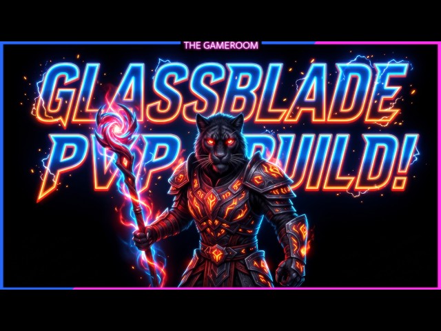 ⚔️U51 GLASSBLADE PVP BUILD - ESO!
