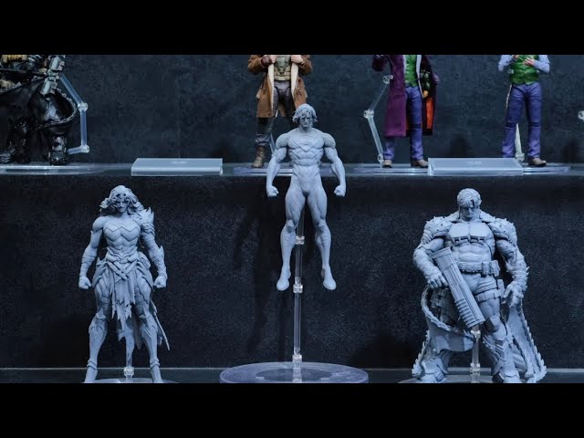 New Inart Absolute Superman Wonder Woman Batman on display 