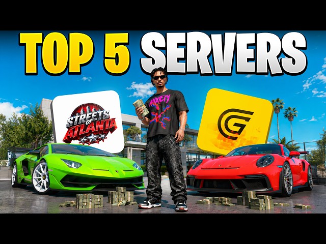 Top 5 BEST GTA 5 RP FiveM Servers You NEED to Play in 2026