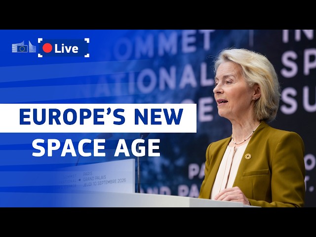 International Space Summit: Remarks by President von der Leyen