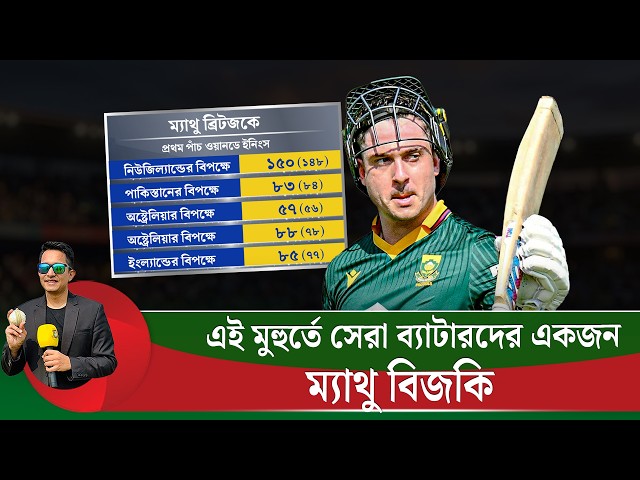 ম্যাথু ব্রিজকিকে চেনেন? এই মুহুর্তে সেরা ব্যাটারদের একজন || On Field 2026