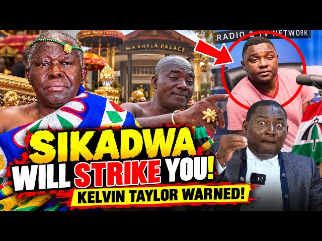 APPIAH STADIUM & NDC GURUS RAIN CURSES ON KELVIN TAYLOR! 😱 “DON’T INSULT OTUMFUO!” 🔥