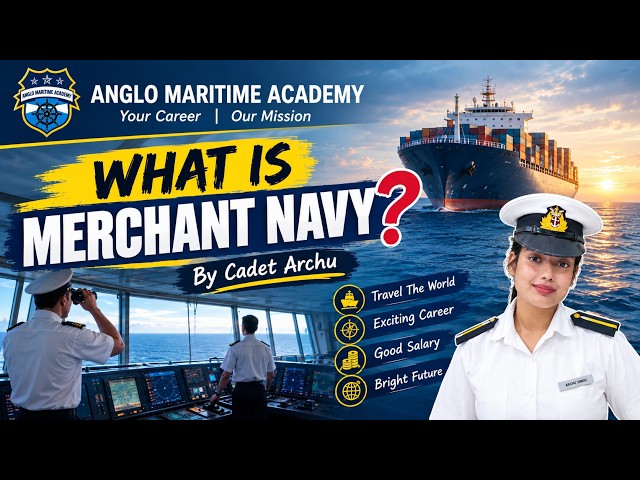 What Is the Merchant Navy? 🚢 The Truth About This Career | Salary, Life, Jobs & Entry