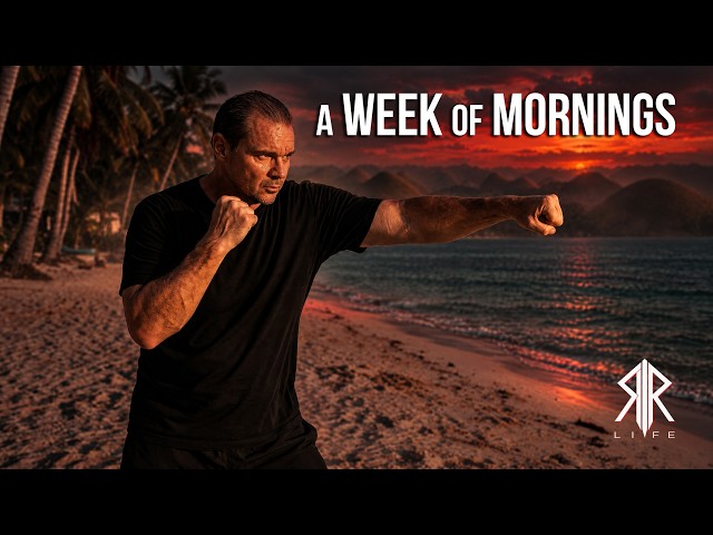 A Week of My Mornings(Muay Thai, Weights, Recovery)