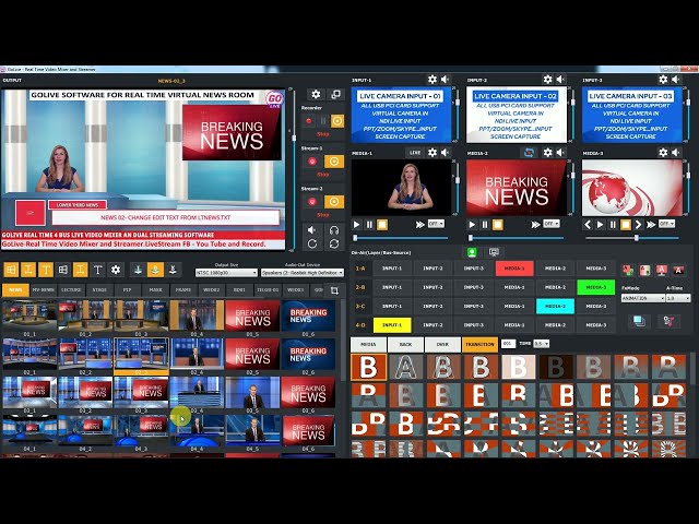 Golive Software Tutorial How to Create a Custom Virtual Set in Go Live | Virtual Newsroom Tutorial
