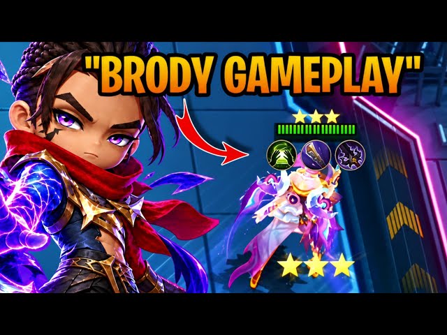 Brody Commander Gameplay How Good Is It 🤔 !! Magic Chess Go Go 