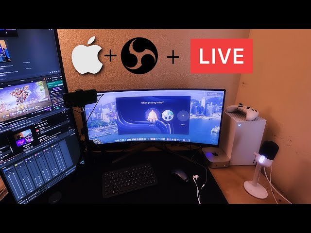 How I stream using my M4 Mac Mini (easy and simple)