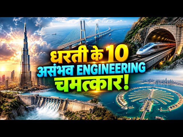 10 Impossible Engineering Marvels On Earth!