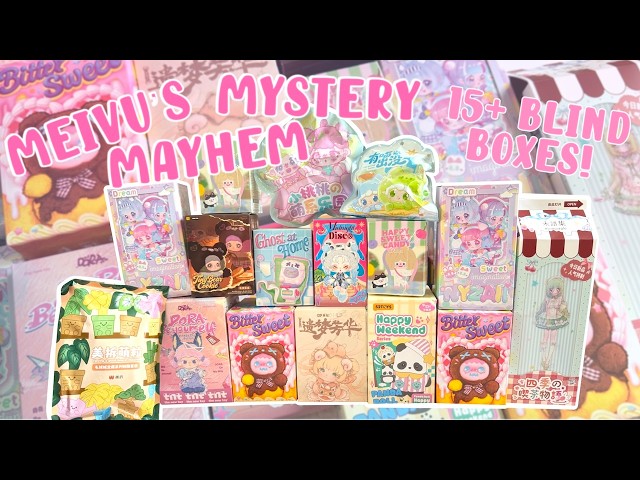 HUGE BLIND BOX UNBOXING FROM KikaGoods! MayMei, ShinWoo, BJD Blind Box Dolls, Mini Figures and More!