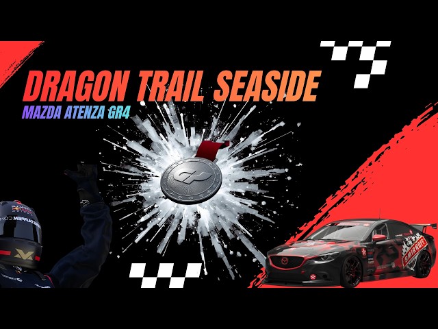 GT7 Daily Race B 2ND Place Finish Dragon Trail Seaside Mazda Atenza GR4