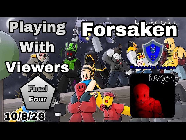 Roblox Forsaken Playing With Viewers (October 8th 2026)