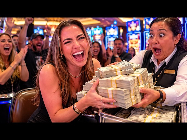 MY BIGGEST JACKPOT EVER At The World's Largest Casino...HIT TWICE!!
