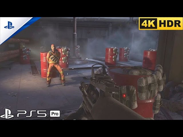 (PS5 PRO) The Russian Oil Rig Hostage Rescue Operation |  ULTRA Graphics [4K 60FPS HDR] Call of Duty