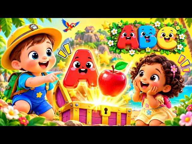 🔤 ABC Phonics Song + Learn ABC A to Z  With Magic Box + Magic Map  + A for Ant | Kids Songs