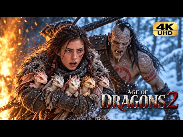 She Is Alone With Five Baby Dragons And The Dark Army Is Close | AGE OF DRAGONS | Full Movie 4K 2026