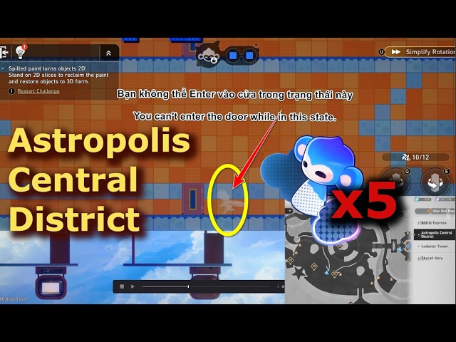 Astropolis Central District: All ROTATE 2D -  Floating Grease Origin Ratrace Shiftmation | HSR 4.5
