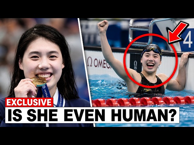 Michael Phelps Is STUNNED By This Girl DESTROYING The Competition - Zhang Yufei