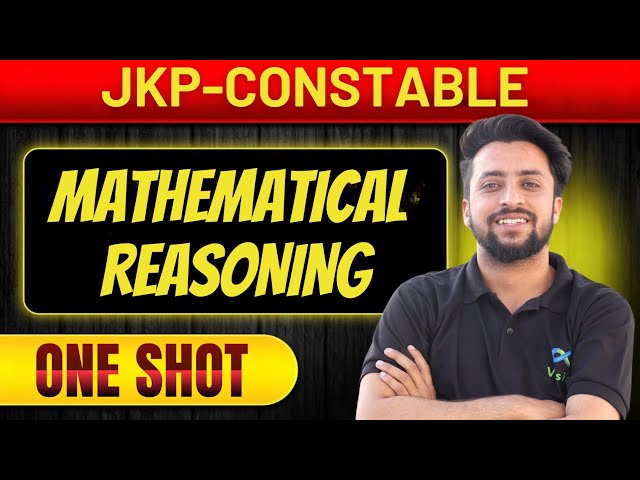 MATHEMATICAL REASONING|| ONE SHOT|| JKPCONSTABLE||JKSSB MATHS MOST IMPORTANT MCQS