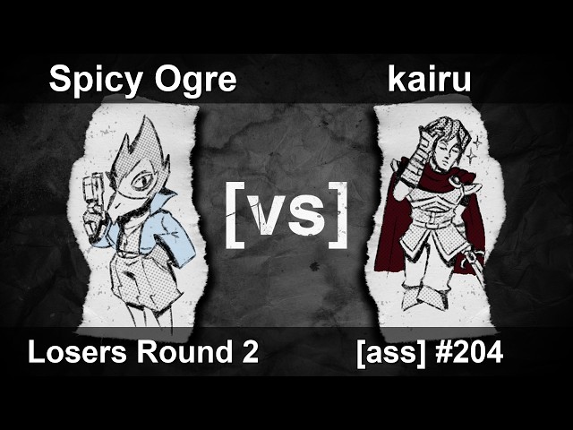[ass] 204 - LR2 - Spicy Ogre (Falco) vs kairu (Marth)