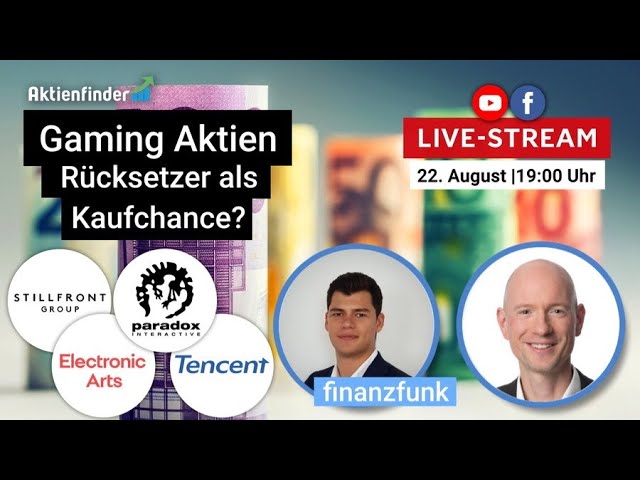 Gaming-Aktien - Rücksetzer als Kaufchance 2.0
