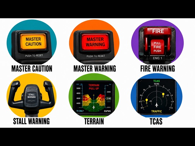Every Cockpit Warning System Explained In 16 Minutes