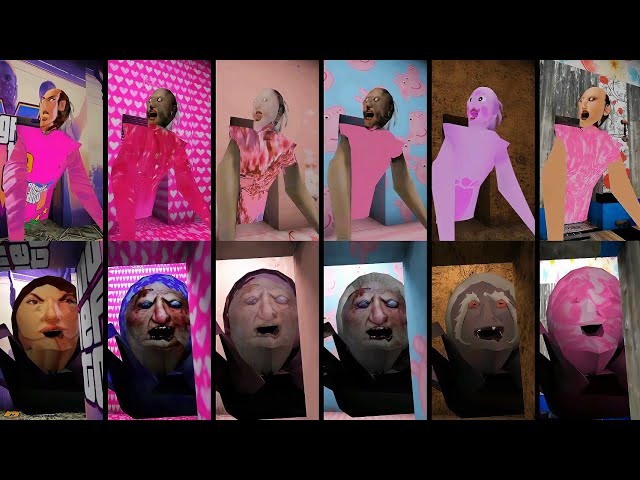 Pinky Granny V1.8 All Pink Mods Sewer Escape | Sewer Escape In All Mod 17