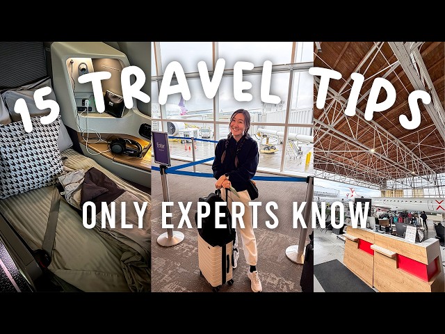 15 Travel Tips & Hacks for 2026 (that make traveling EASIER)