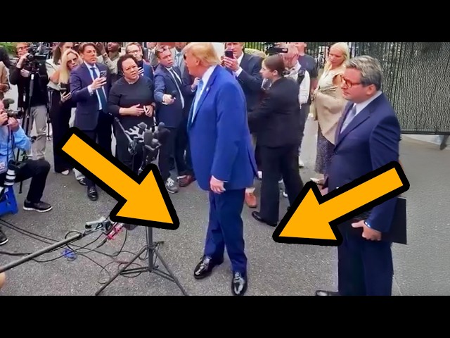 Trump TWITCHING WITH ANGER at reporter