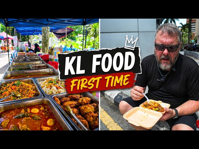 Trying Malaysian Food For The First Time In Kuala Lumpur