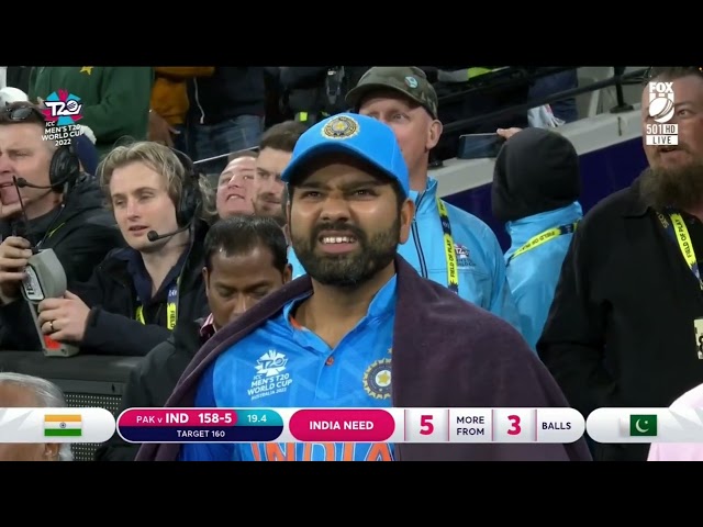 India vs Pakistan 2022 | T20 World Cup | Last 2 Overs | Virat Kohli Masterclass