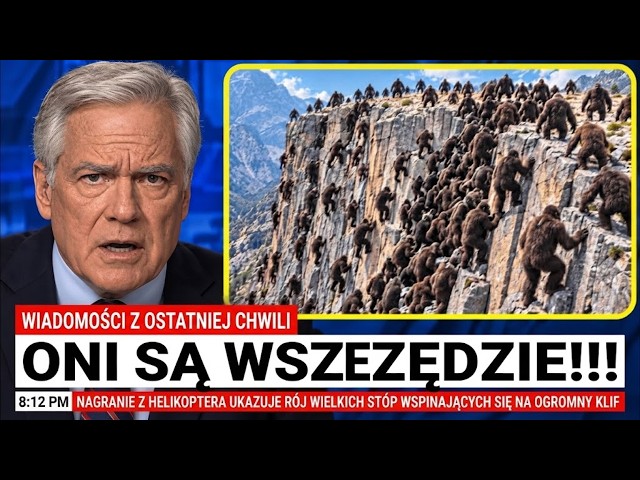 Helicopter Pilot Captures Hundreds of Bigfoot Climbing Mountain Peak