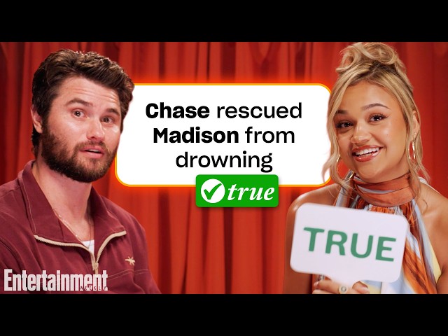 Outer Banks’s Chase Stokes & Madison Bailey Lie to Each Other