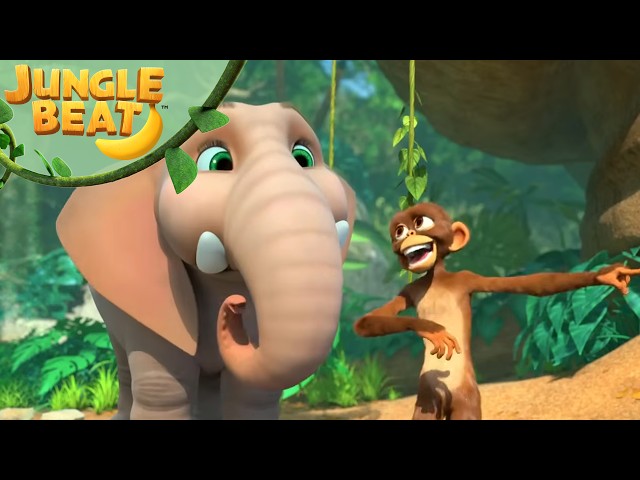 Stuck In The Middle! | Jungle Beat: Munki & Trunk | Kids Cartoon 2026